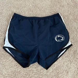 BRAND NEW PENN STATE RUNNING SHORTS